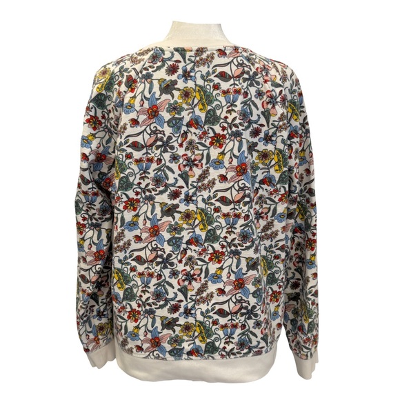 Boden Women’s Floral Print Crewneck Sweatshirt Style J0562 sz M - Picture 6 of 10